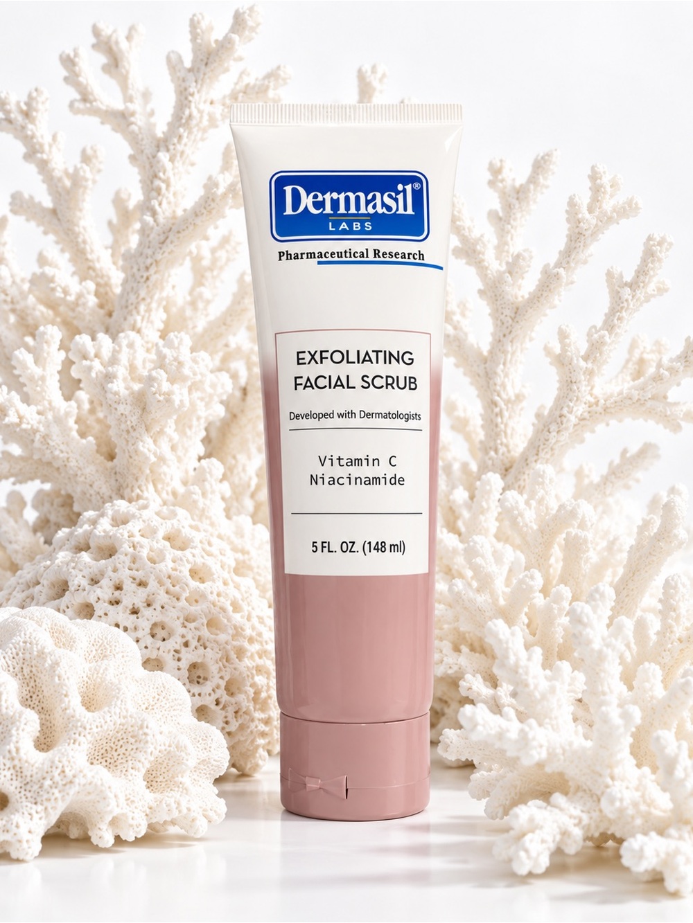 Dermasil Exfoliating Facial Scrub - Pink